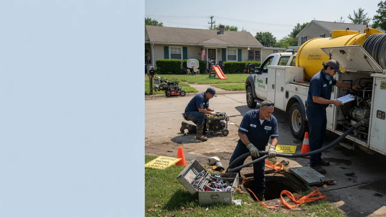 Septic Tank Pumping in Pineville, PA near me